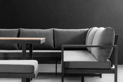 Moscow Hoek Loungeset – Modulaire buitenopstelling