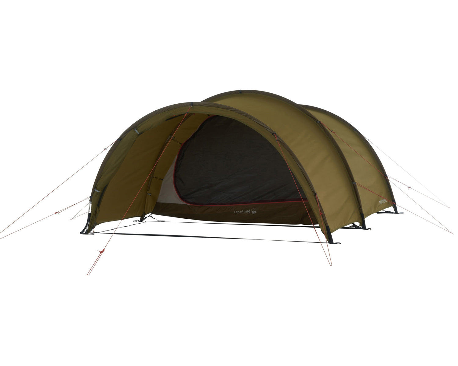 Oppland 3 PU (3.0) Tent - Dark Olive - 3 personen.