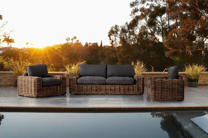 Panama Lounge Set – Rustiek Rattan & Zacht Comfort