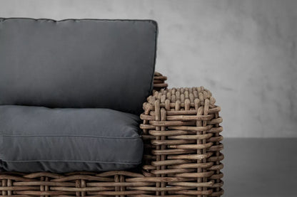 Panama Lounge Set – Rustiek Rattan & Zacht Comfort
