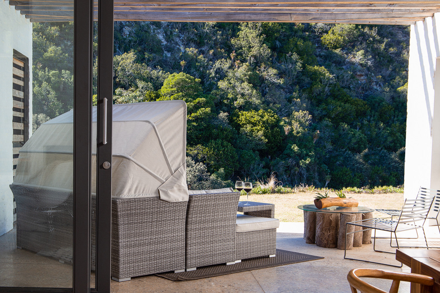 Santorini Loungeset – Mediterrane sfeer