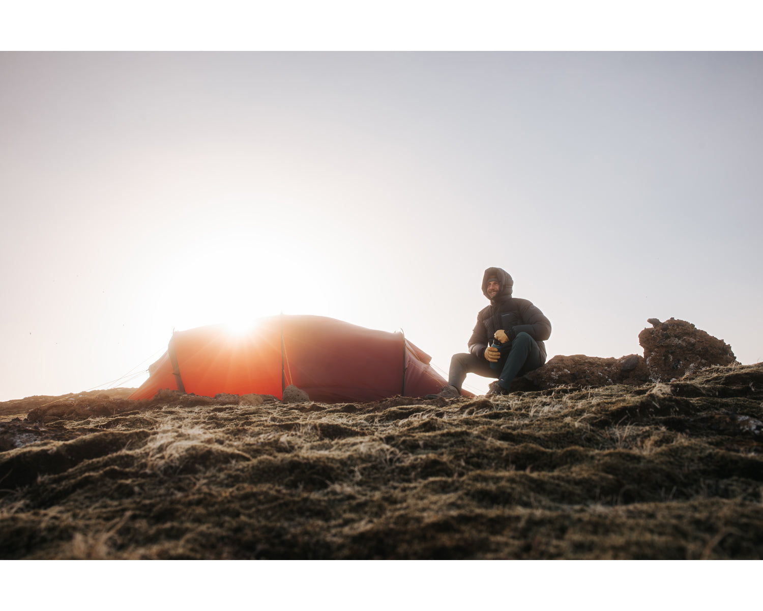 Seiland 3 SP tent - Burnt Red - 3/4 personen.