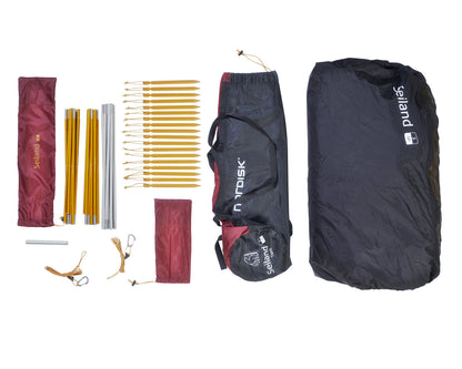 Seiland 3 SP tent - Burnt Red - 3/4 personen.