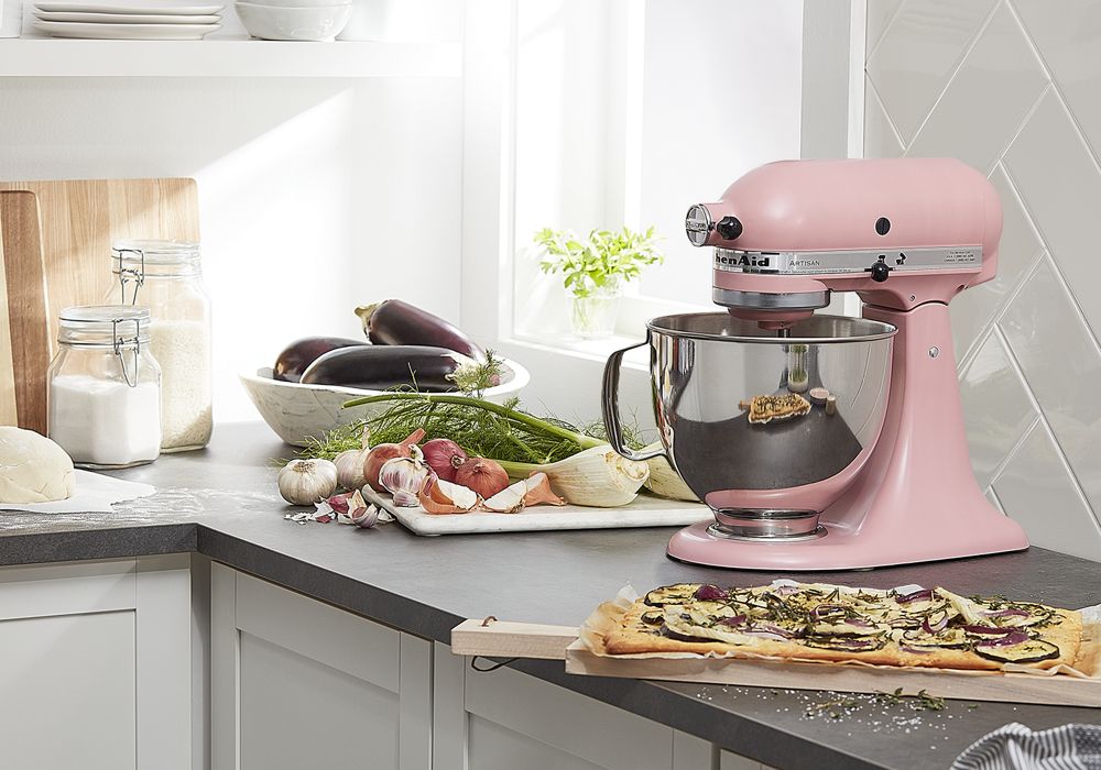 KitchenAid Artisan Seria 5 l – Mikser stojący z przechylaną głowicą – (Zgaszony Róż)