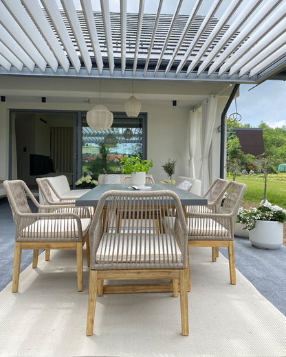 Set van 2 Buitenstoelen | UV-bestendig | Incl. Kussens