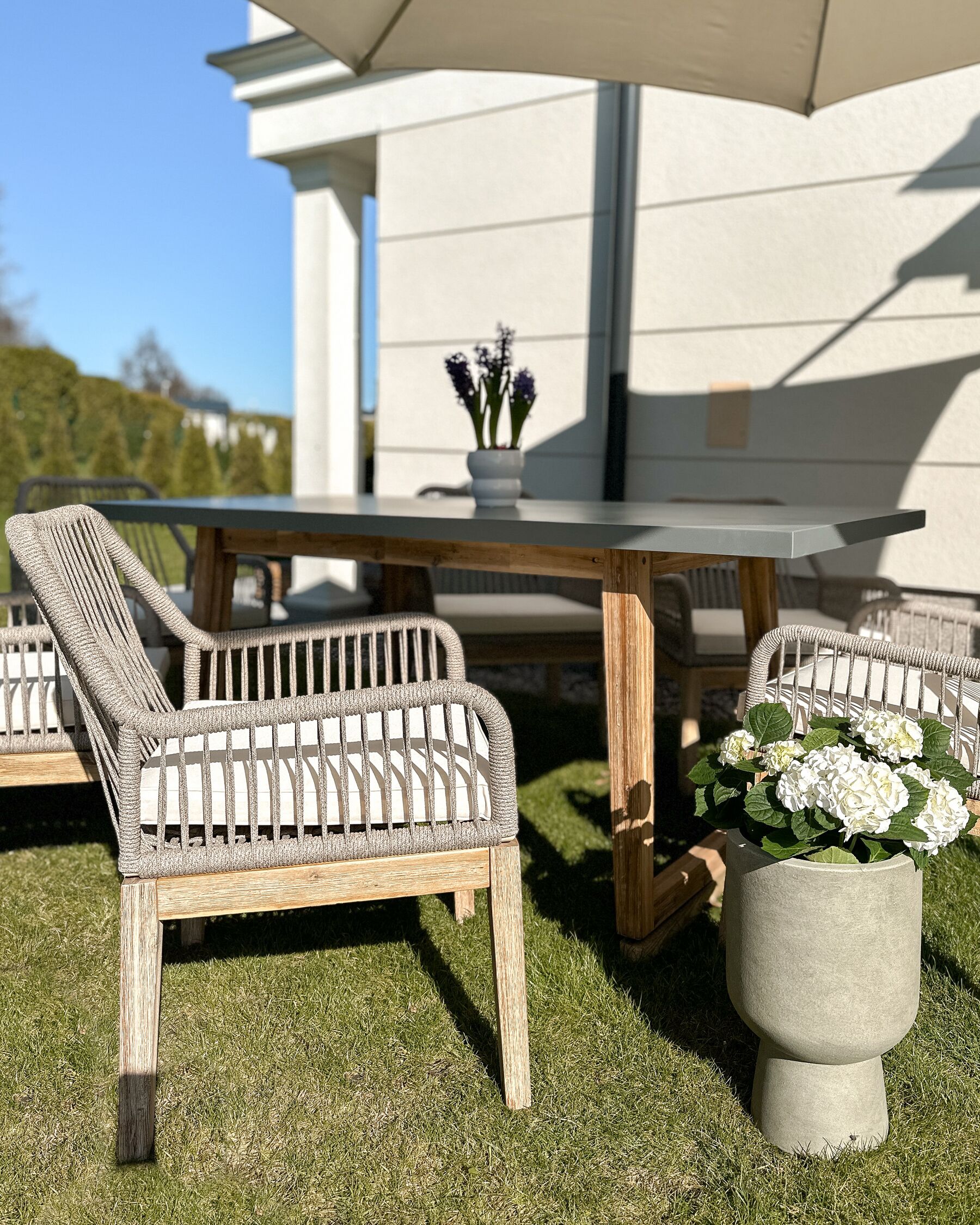 Set van 2 Buitenstoelen | UV-bestendig | Incl. Kussens