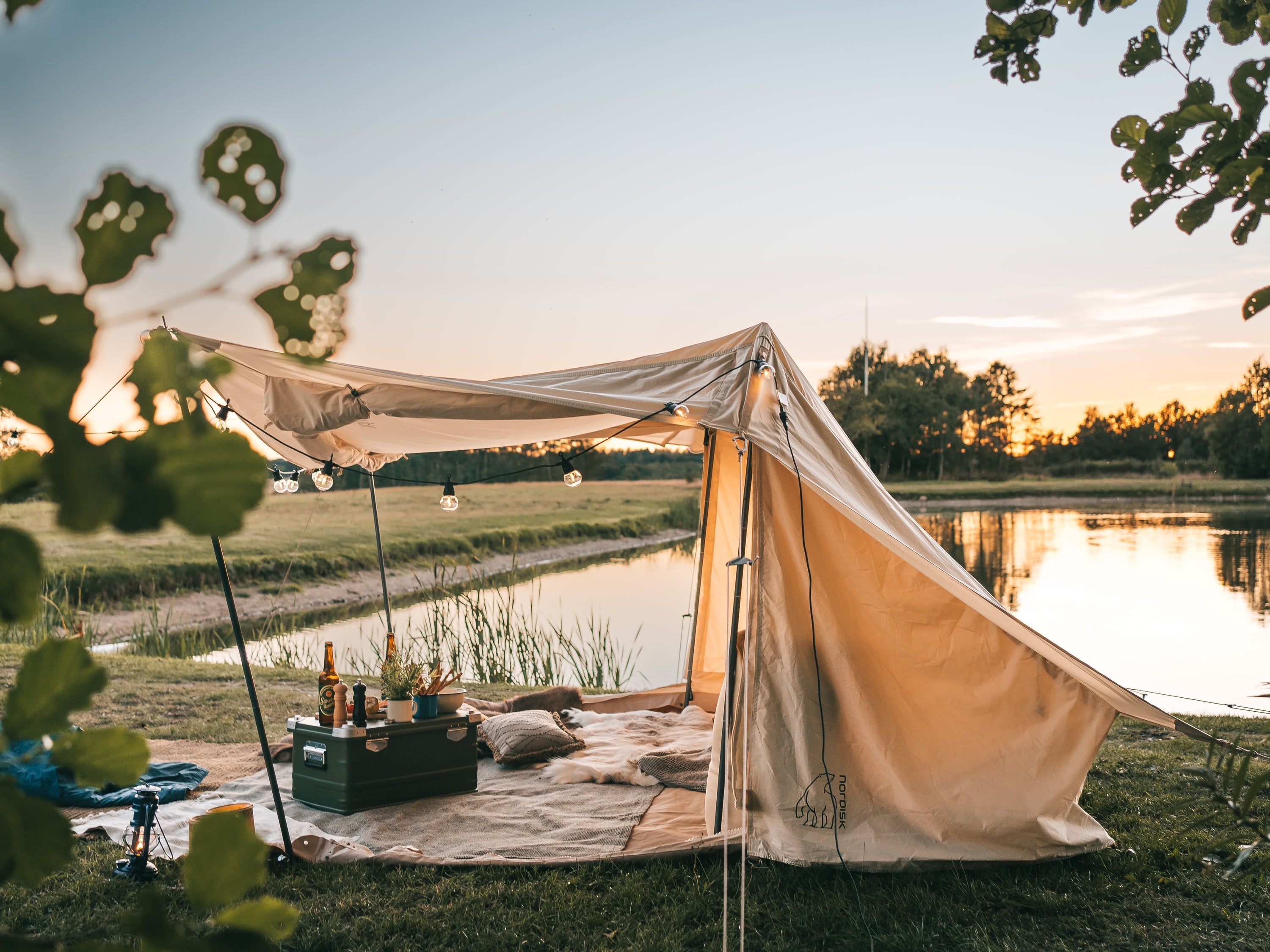 Ydun Sky Glamping Tent - 4 personen | Sand Shell