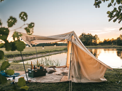 Ydun Sky Glamping Tent - 4 personen | Sand Shell