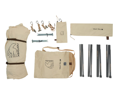 Ydun Sky Glamping Tent - 4 personen | Sand Shell
